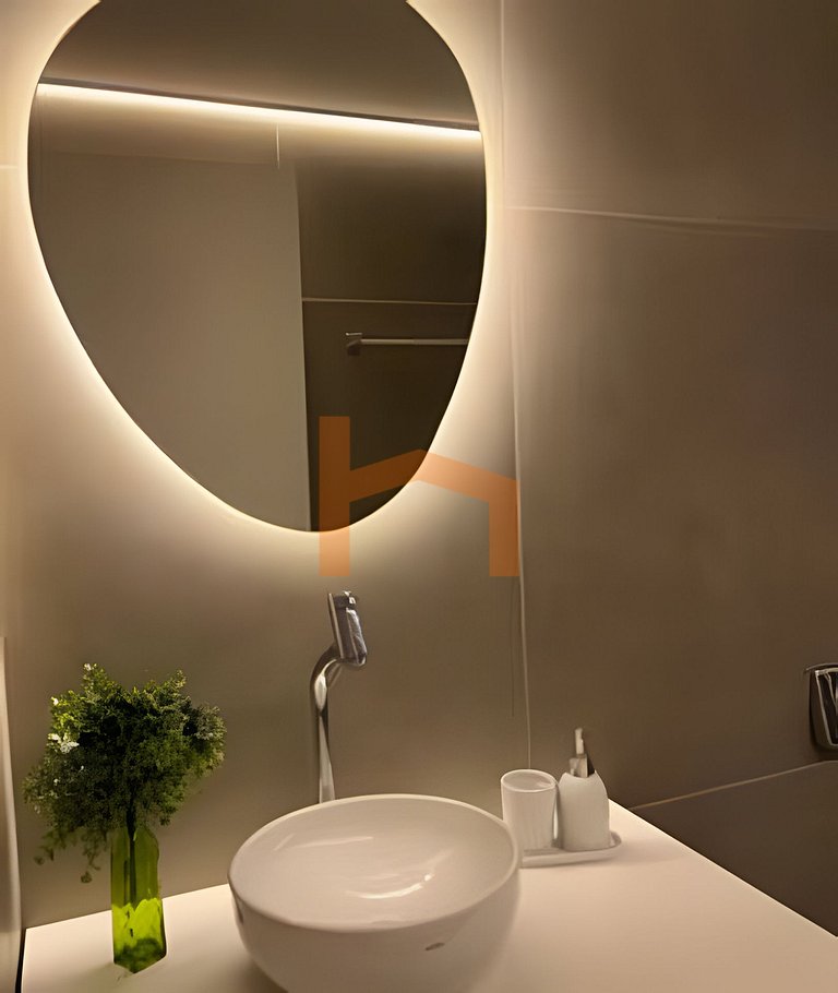 Centro ao lado Shop. Atlântico-2quartos