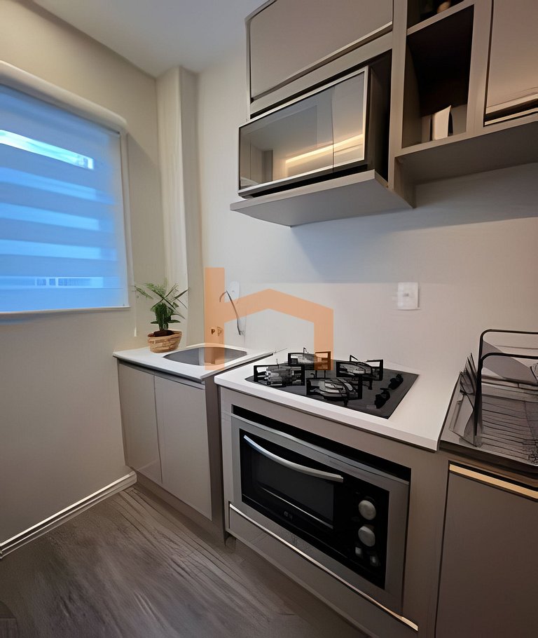 Centro ao lado Shop. Atlântico-2quartos