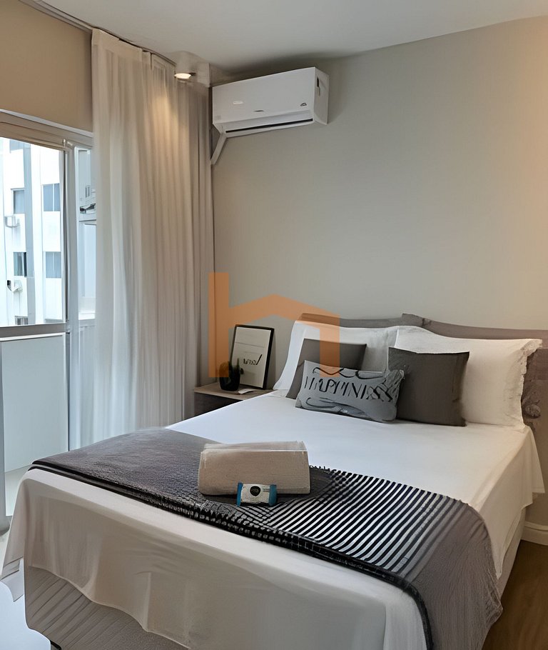 Centro ao lado Shop. Atlântico-2quartos