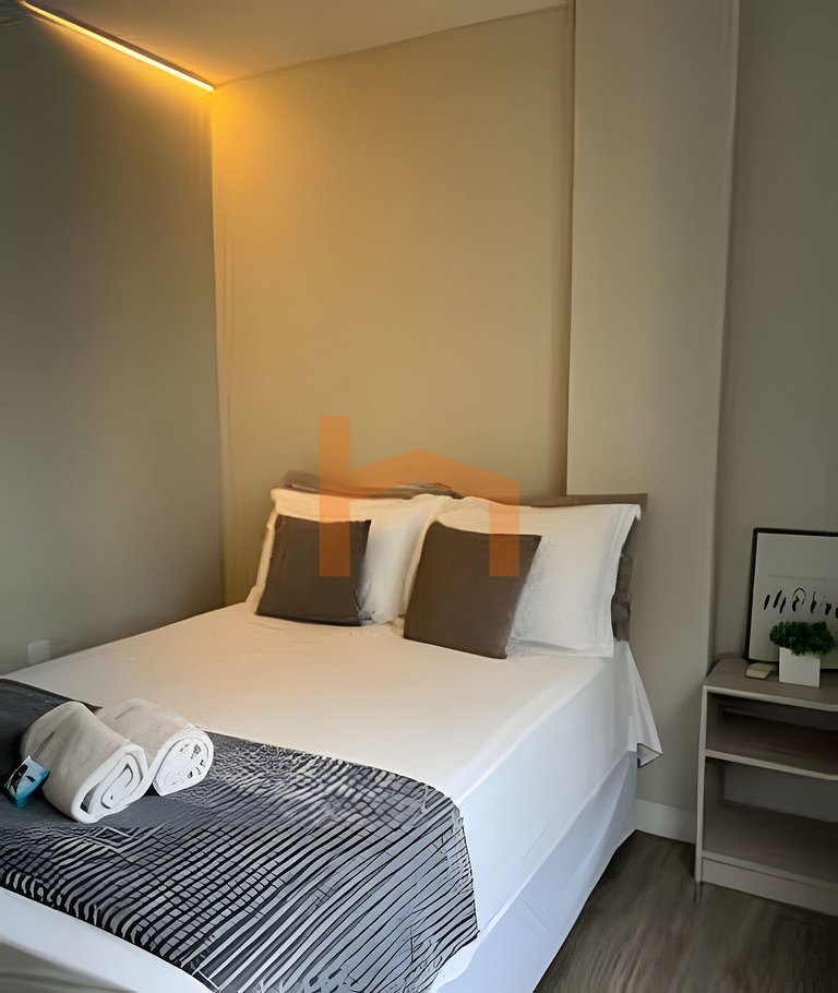 Centro ao lado Shop. Atlântico-2quartos