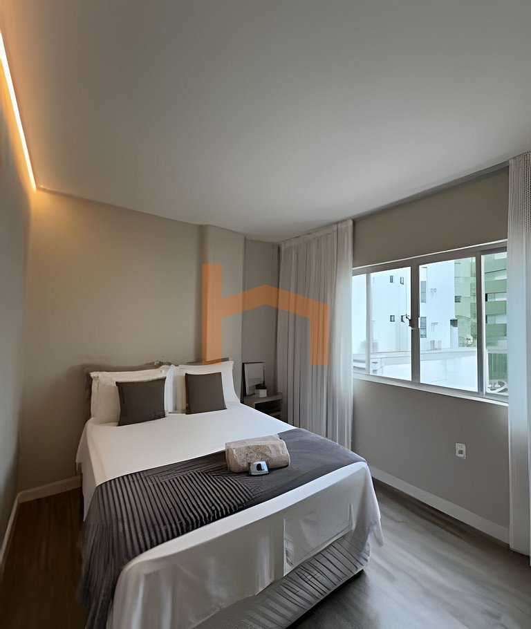 Centro ao lado Shop. Atlântico-2quartos