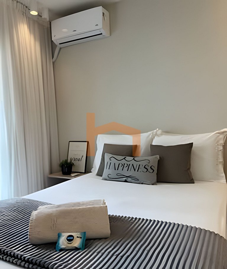 Centro ao lado Shop. Atlântico-2quartos