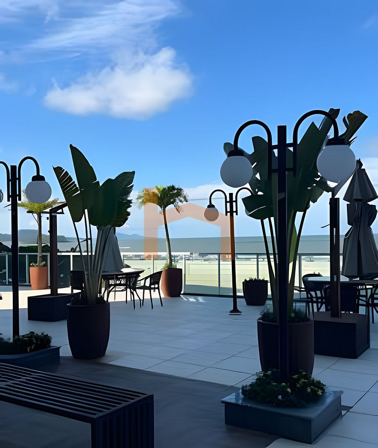 2suítes na Av Atlântica, pé na areia! Sem garagem