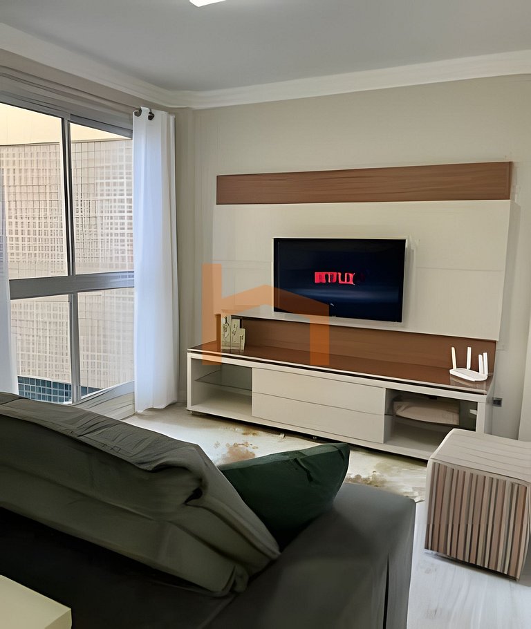 2suítes na Av Atlântica, pé na areia! Sem garagem