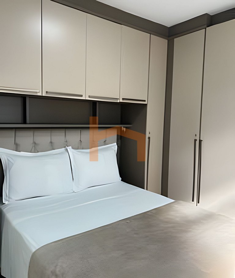 2suítes na Av Atlântica, pé na areia! Sem garagem