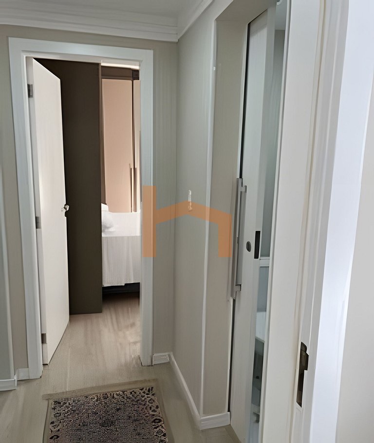 2suítes na Av Atlântica, pé na areia! Sem garagem