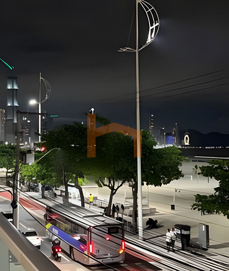 2suítes na Av Atlântica, pé na areia! Sem garagem