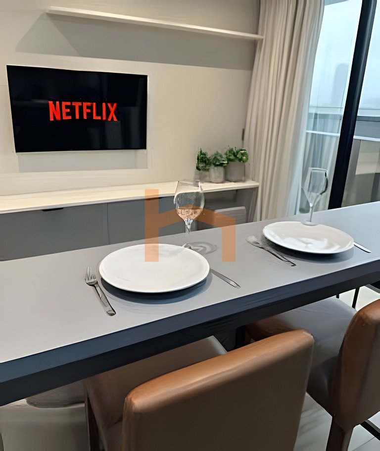 Lindo Apartamento anexo ao BC Shopping