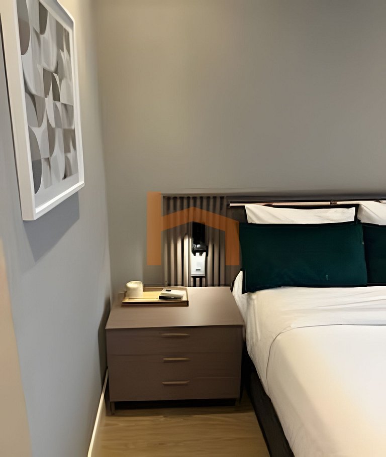 Luxo - lindo Apto anexo ao BC Shopping