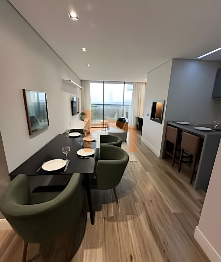 Luxo - lindo Apto anexo ao BC Shopping